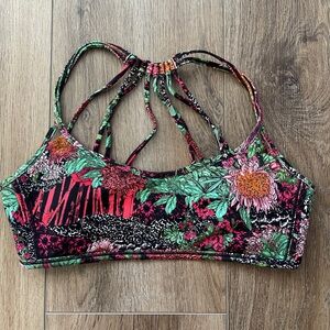 lululemon athletica Floral Sports Bra - Multicolor size 10